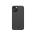 Ультра тонкий чехол Pitaka MagEZ 3 для iPhone 14 (6.1"), черно-серый, кевлар (арамид)