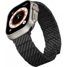 Карбоновый браслет Pitaka для Apple Watch Series 10-1, SE и Ultra 2 / Ultra (38/40/41/42/44/45/49мм) - Modern