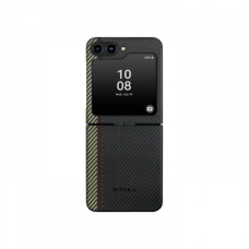 Ультра тонкий чехол Pitaka MagEZ 3 для Samsung Galaxy Z Flip5, Overture, кевлар (арамид)