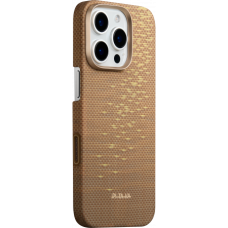 Ультра тонкий чехол Pitaka (PitaTap™) для iPhone 16 Pro Max, Золотой