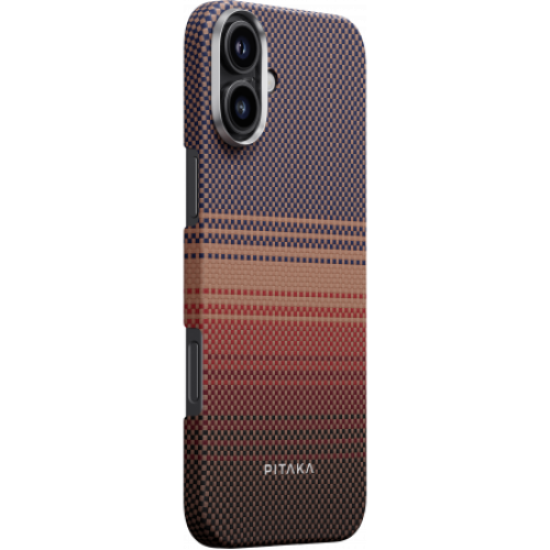 Ультра тонкий чехол Pitaka  для iPhone 16 Plus - Закат