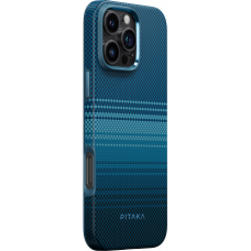 Противоударный чехол Pitaka с амортизирующими накладками для iPhone 16 Pro - Восход