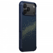 Противоударный чехол Pitaka с амортизирующими накладками для iPhone 17 Pro Max, Млечный путь