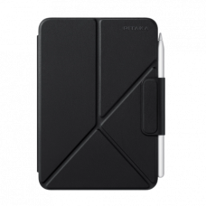 Ультра тонкий чехол Pitaka MagEZ Folio 2 для iPad mini 6 и iPad mini (A17 Pro), Черный