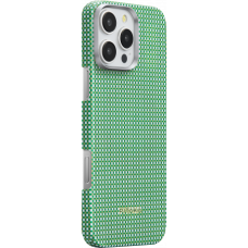 Ультра тонкий чехол Pitaka для iPhone 16 Pro, Зеленый