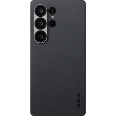 Ультра тонкий чехол Pitaka для Samsung Galaxy S25 Ultra, Черный