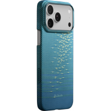 Ультра тонкий чехол Pitaka (PitaTap™) для iPhone 17 Pro Max, Голубой