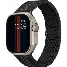 Карбоновый браслет Pitaka для Apple Series 10-1, SE и Ultra 2 / Ultra (38/40/41/42/44/45/49мм) - Rhapsody