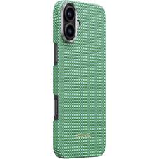 Ультра тонкий чехол Pitaka для iPhone 16 Plus, Зеленый