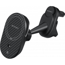 Автомобильный держатель с беспроводной зарядкой Pitaka MagEZ  Pro 2 Qi2 - для (Tesla Model 3/Y) iPhone 13/14/15/16 и Samsung S22/S23/S24