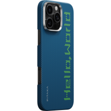 Светящийся Ультра тонкий чехол Pitaka  для iPhone 16 Pro Max, Привет, Мир