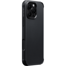 Противоударный чехол Pitaka с амортизирующими накладками для iPhone 16 Pro Max, Черный