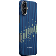 Ультра тонкий чехол Pitaka  для iPhone 16, Млечный путь