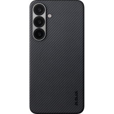 Ультра тонкий чехол Pitaka для Samsung Galaxy S25, Черный