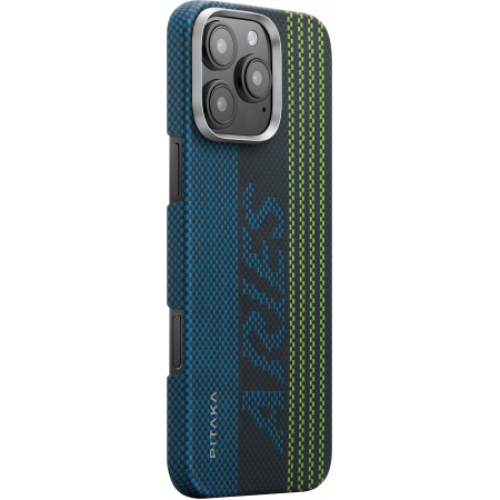 Ультра тонкий чехол Pitaka   для iPhone 16 Pro Max, Черный