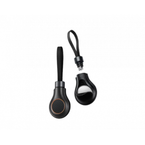 Портативный кабель-брелок PitaTag для AirTag, MFi Lightning - USB-C