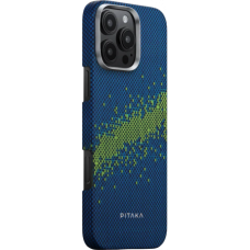 Светящийся Ультра тонкий чехол Pitaka для iPhone 16 Pro , Млечный путь