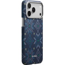 Ультра тонкий чехол Pitaka (PitaTap™) для iPhone 17 Pro, Синий